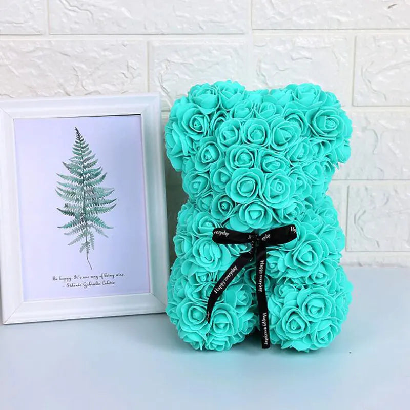 Romantic Rose Teddy Bear